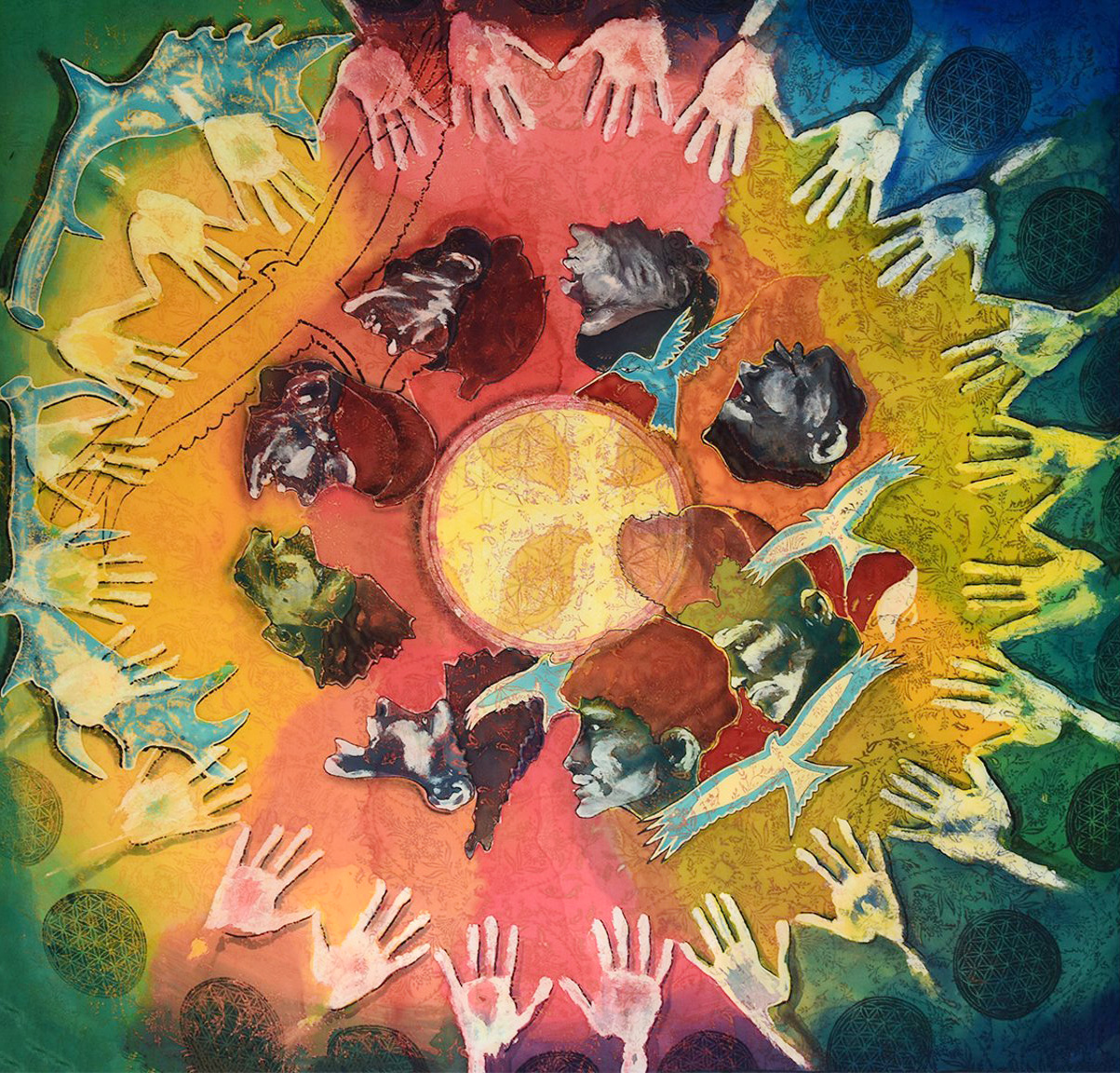 Agreement, 147 × 137 cm