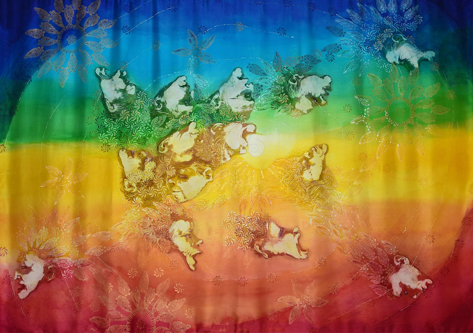 Devotion, 190 × 139 cm