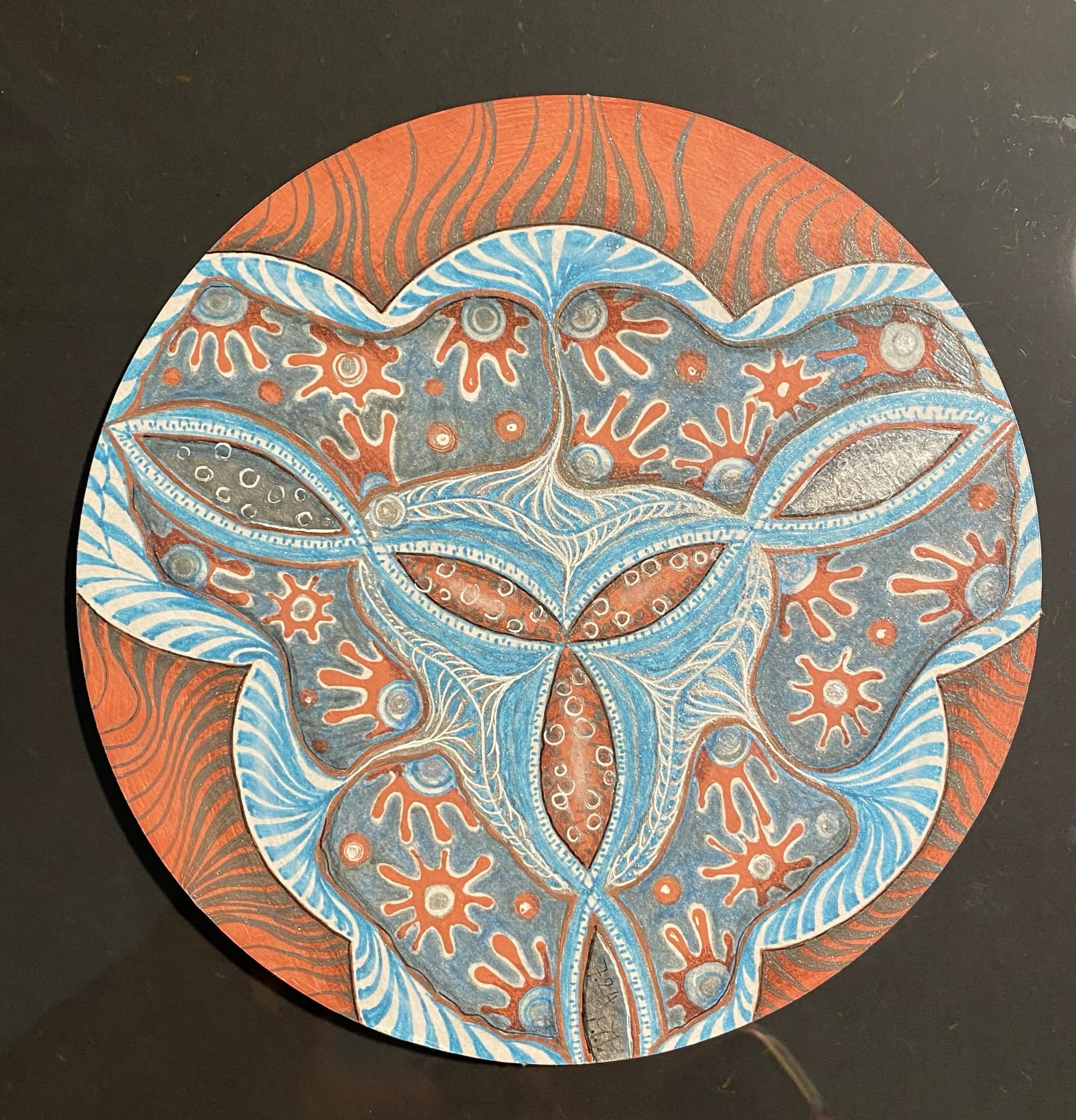 From inside out, Cardboard, 15.5 cm