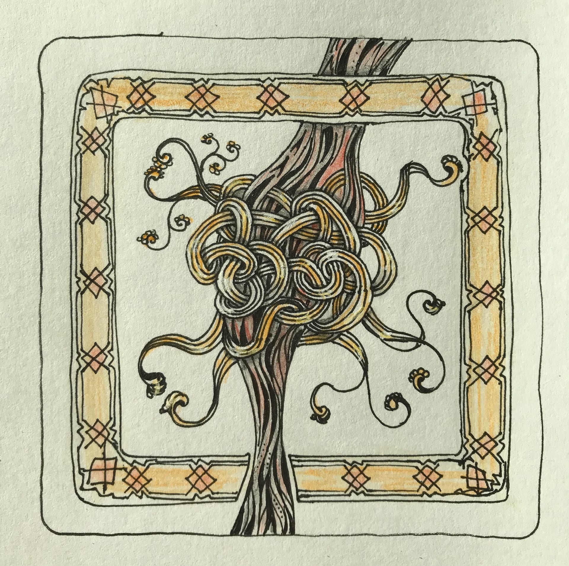 Pathways, Tile, 9x9 cm