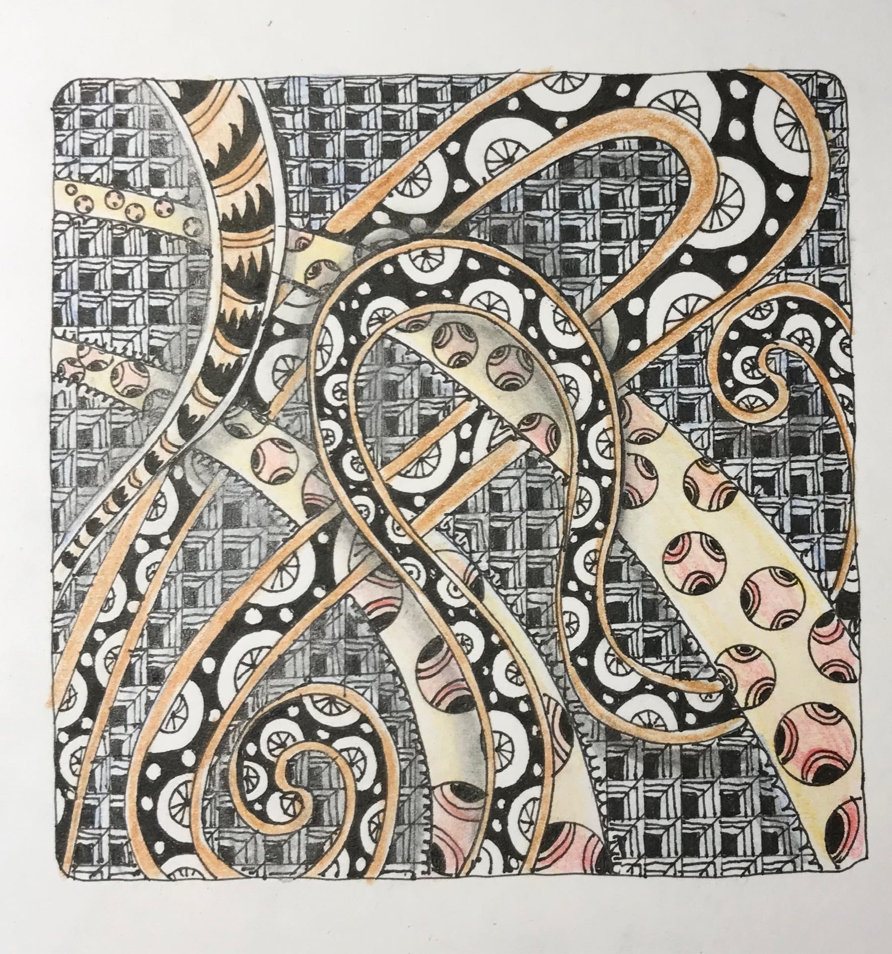 Pathways, Tile, 9x9 cm